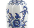 CHINE (Xxème) - Grand vase balustre en p