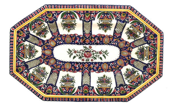 HB QUIMPER - Plat rectangulaire à pans c