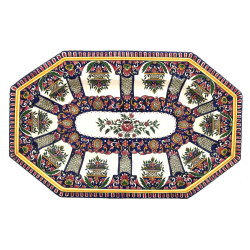 HB QUIMPER - Plat rectangulaire à pans c