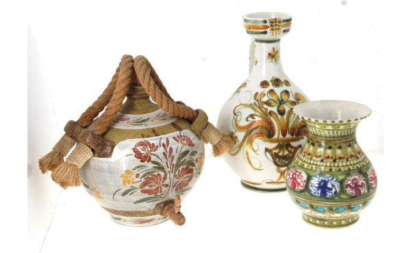 KERALUC dont décor G6 - Lot de 3 pièces 