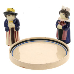 HB QUIMPER - Salière et poivrière en faï