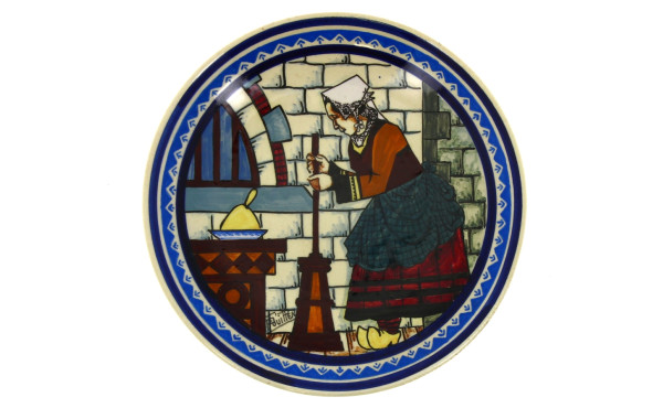 Paul FOUILLEN, Quimper - "Bretonne à la 