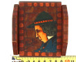 Paul FOUILLEN - Coffret en bois pyrograv