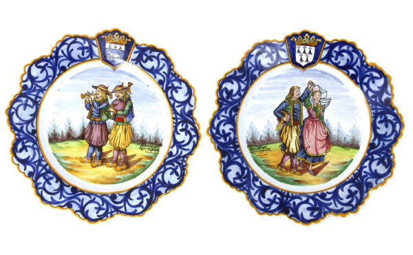 HENRIOT Quimper France (marque au tampon