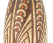 Vase en verre ART DECO dans les tons bru
