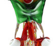 VENISE - Clown en verre de couleurs, H 1