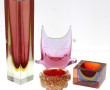 MURANO et divers 6 Lot de 4 pièces en ve
