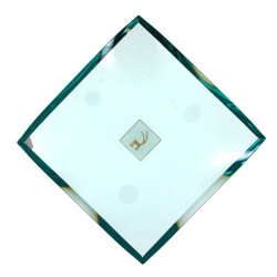 Coupe à fruits modernes en verre, décor 