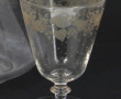 Service verre d'eau ancien en cristal gr
