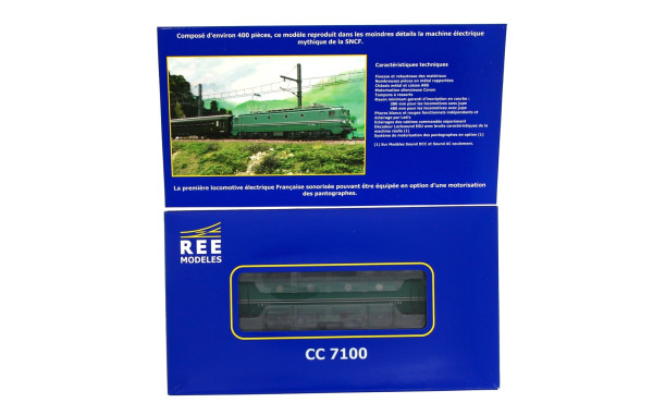 REE - locomotive électrique CC7114 en B