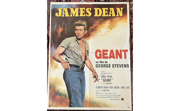 Lot de 2 affiches: - JAMES DEAN - Affic