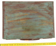 Console d'applique en bois patiné et pol