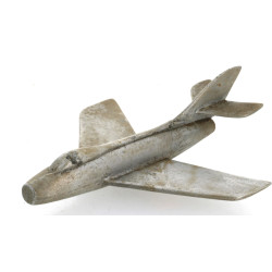 Avion à réaction type Mystère en alumini