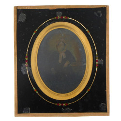 Daguerreotype "Portrait de femme" vers 1