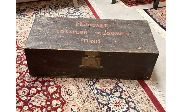 MILITARIA - Malle du caporal JOBART, du 