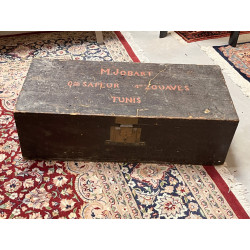MILITARIA - Malle du caporal JOBART, du 