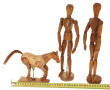 Deux mannequins homme articulé pour le d