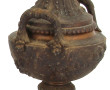 Garniture de cheminée en régule, métal d