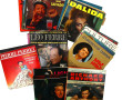 Lot de disques 45 t états d'usage