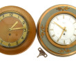 SILVOZ Paris - Pendule murale vintage en