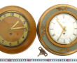 SILVOZ Paris - Pendule murale vintage en