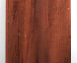 Miroir rectangulaire en bois et laiton -