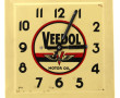 PUBLICITAIRE - Pendule murale vintage en
