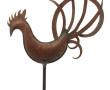 Grand coq décoratif en cuivre, H 50 cm