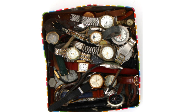 Lot de montres bracelets, homme, femme, 