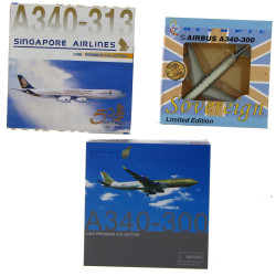 AVIATION - 3 modèles réduits d'avions de