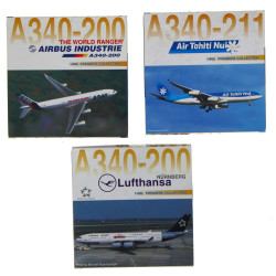 AVIATION - 3 modèles réduits d'avions de