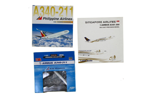 AVIATION - 3 modèles réduits d'avions de