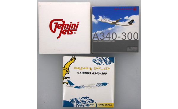 AVIATION - 3 modèles réduits d'avions de
