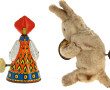 Lot de 2 jouets mécaniques anciens : une
