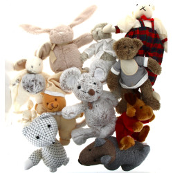 Lot de peluches diverses