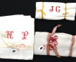 Lot de linge ancien dont nappes, serviet