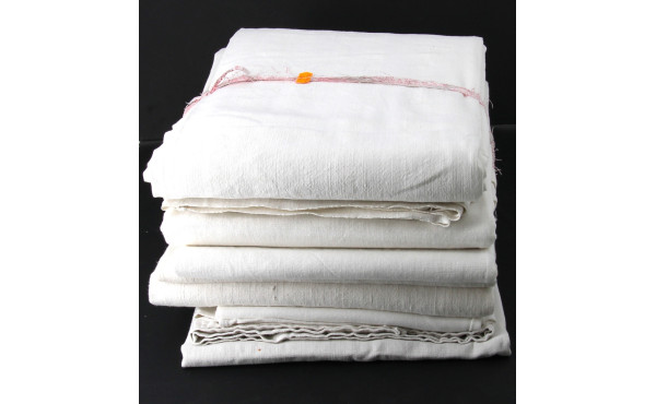 Lot de 5 draps anciens