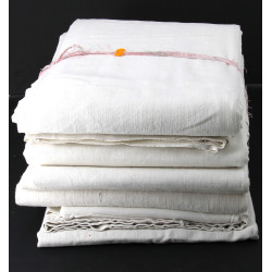 Lot de 5 draps anciens