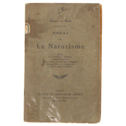 Maurice LE BLOND "Essai sur le naturisme