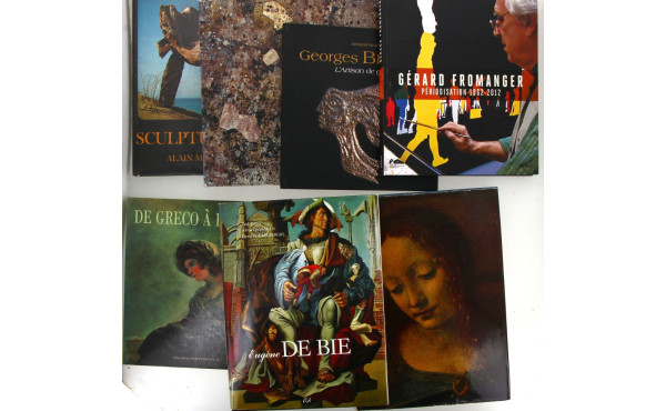 ART - lot de livres divers