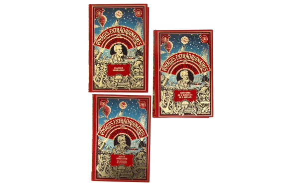 Jules VERNE - 3 rééditions modernes d'ap