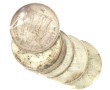 6 p. 50 fr argent années 70 poids 180 gr