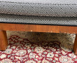 Grand fauteuil style colonial en placage