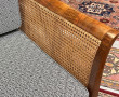 Grand fauteuil style colonial en placage