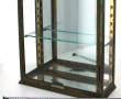 Vitrine ancienne à suspendre en laiton e