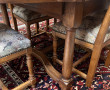 Belle table de salle à manger en chêne, 