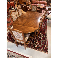 Belle table de salle à manger en chêne, 