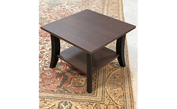 Petite table basse en stratifié, H 38 x 