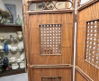 Paravant en bambou et rotin 132 x H. 183