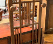 Porte manteaux dit perroquet en bois fon